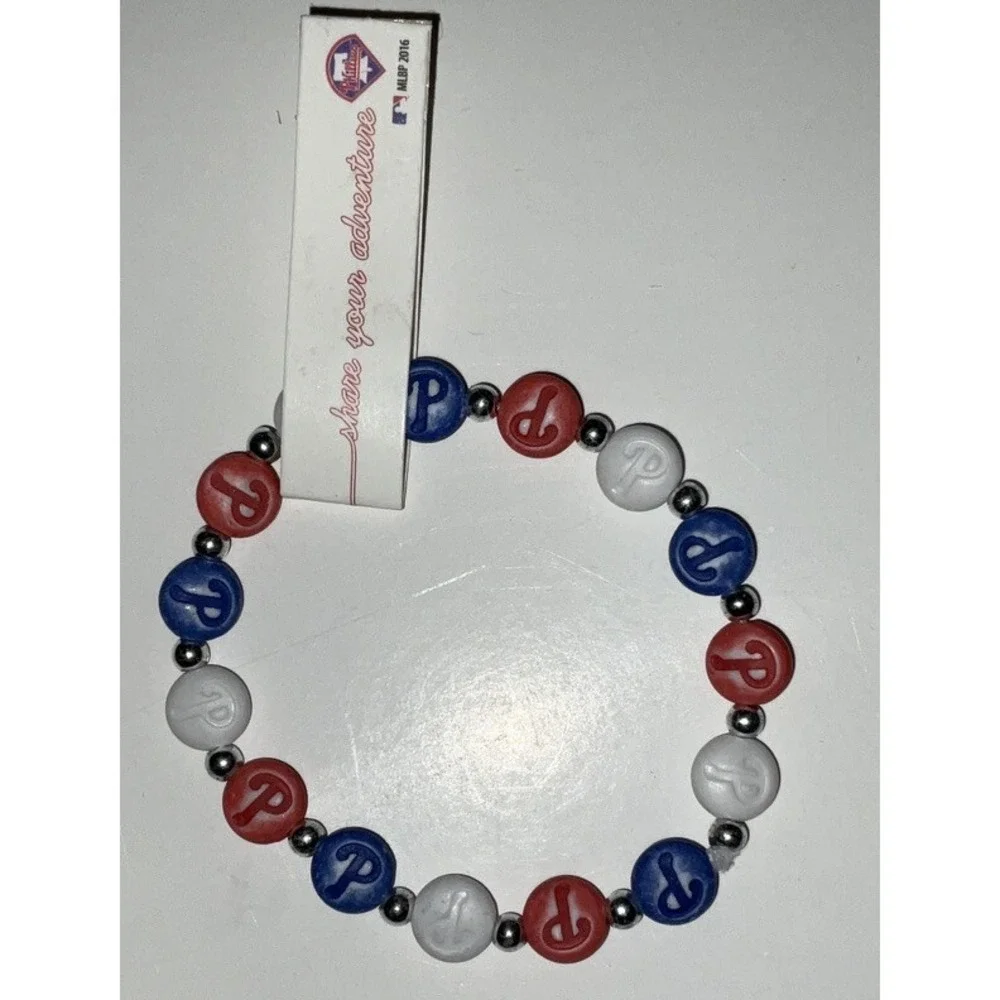 NWT Lot 6 Philadelphia Phillies MLB TRRTLZ Friendship Bracelets Various‎ Colors
